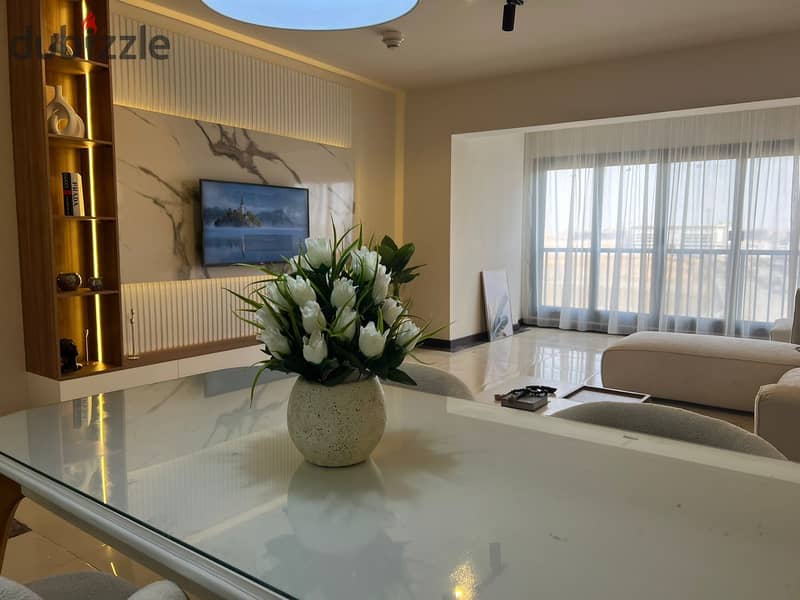 Fully furnished Duplex Super lux 1st Use for rent in Porto New Cairo 12