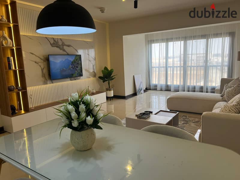 Fully furnished Duplex Super lux 1st Use for rent in Porto New Cairo 14