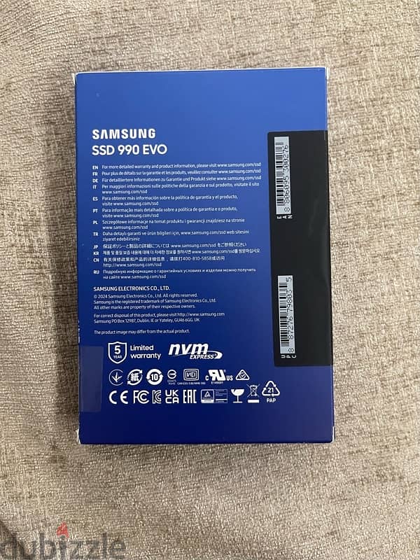 Samsung 990 EVO M. 2 NVME 1Tb 1