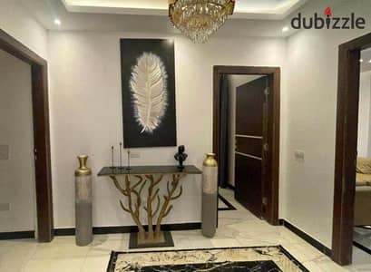 Apartment for sale, immediate receipt, in the capital, with a 20% down payment and interest-free installments over 7 years, delivered with air conditi