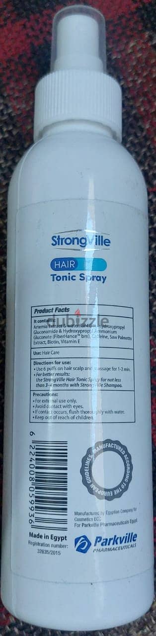 Strongville Tonic Spray, 220ml 3