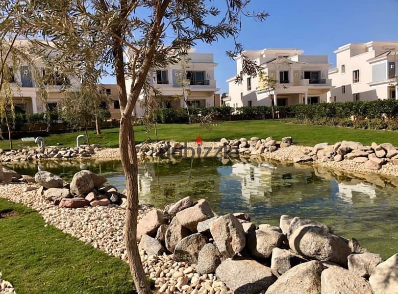 Villa for sale at a fabulous price from Mountain View in the heart of October near Zayed entrance 3