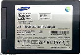 Samsung SATA SSD 128GB for laptop 0