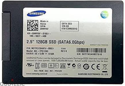 Samsung SATA SSD 128GB for laptop