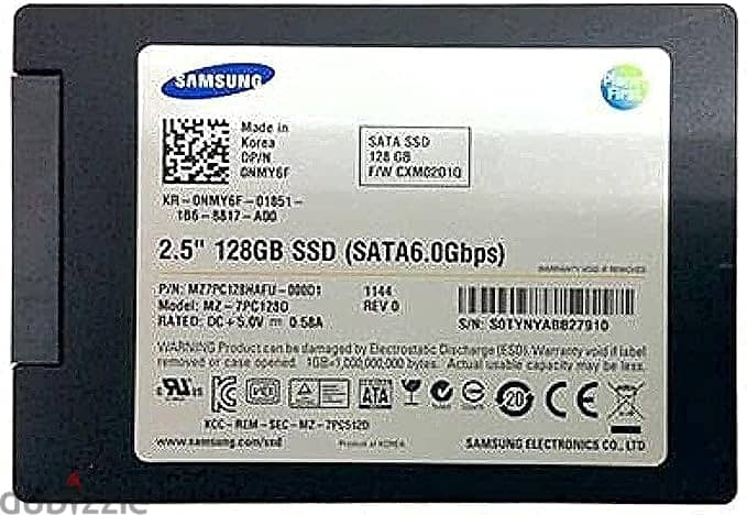 Samsung SATA SSD 128GB for laptop 0