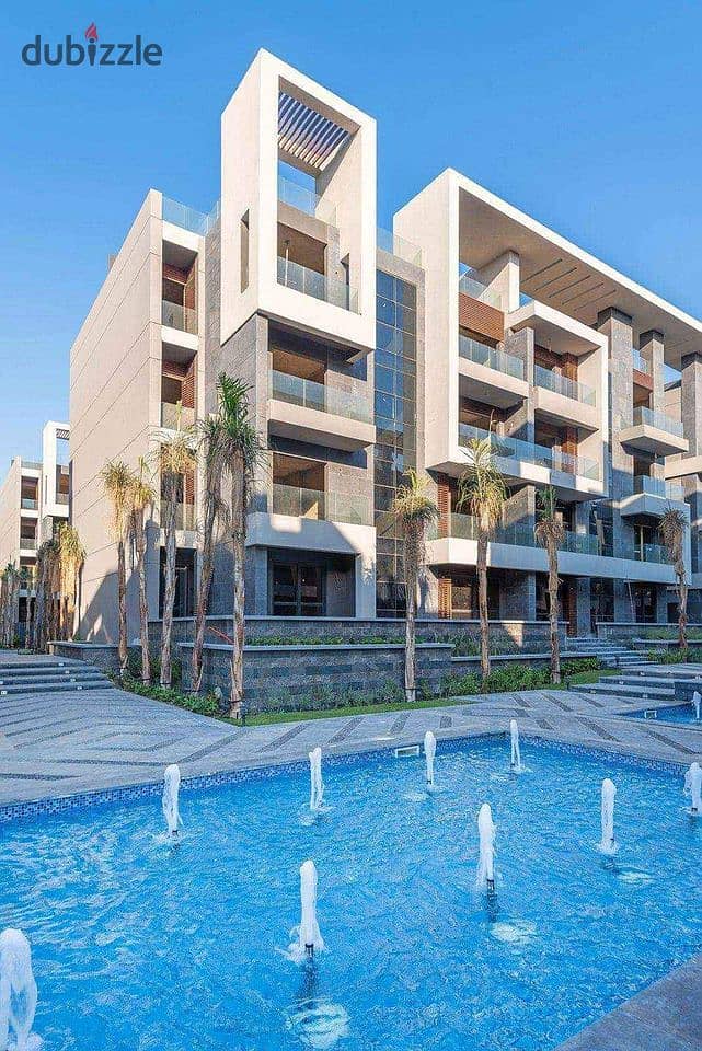 semi finished apartment with 0% downpayment for sale in lavista el patio sola besides madinaty and BUE 0