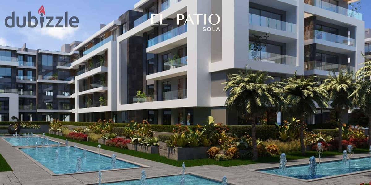 semi finished apartment with 0% downpayment for sale in lavista el patio sola besides madinaty and BUE 10