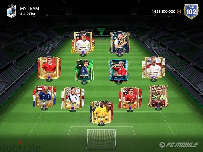 FC Mobile Team (102) 0