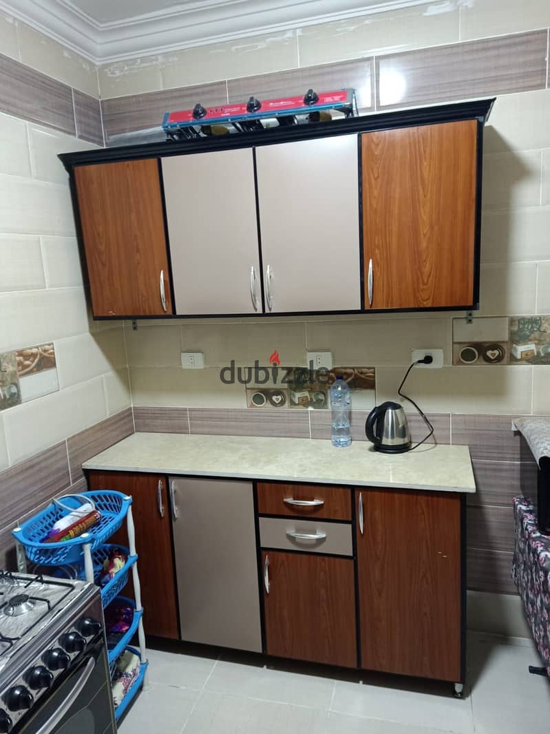 Furnished apartment for rent in Dar Misr Al-Kronfol, ground floor + garden - Fifth Settlement 20