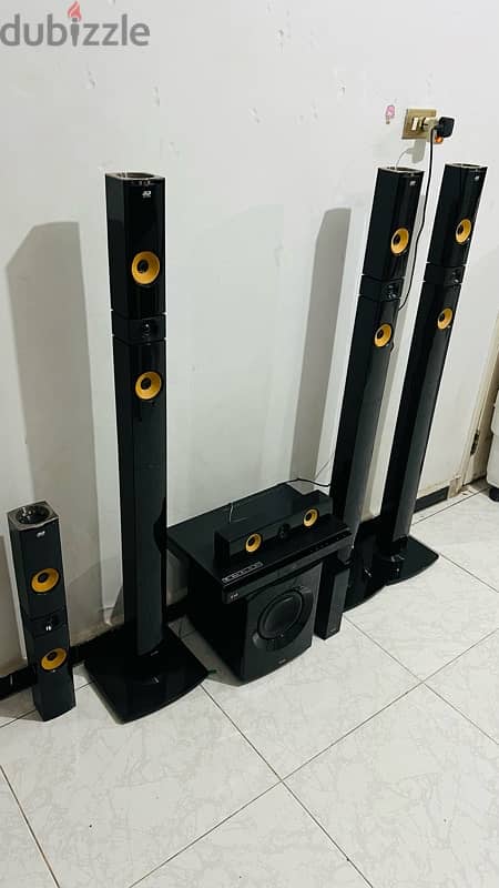 home theater lg مسرح منزلي sound system 1