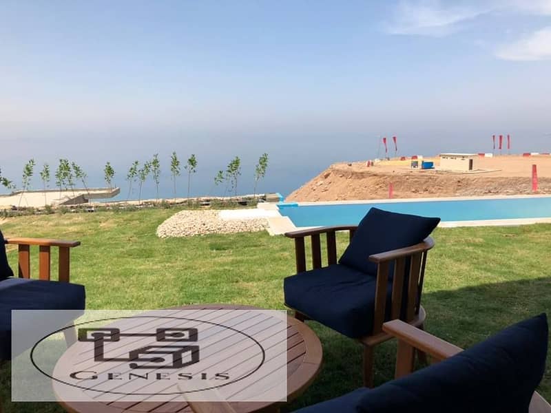 purchased a chalet in IL Monte Galala village, located in the heart of Ain Sokhna, directly on the sea, from Tatweer Misr 6