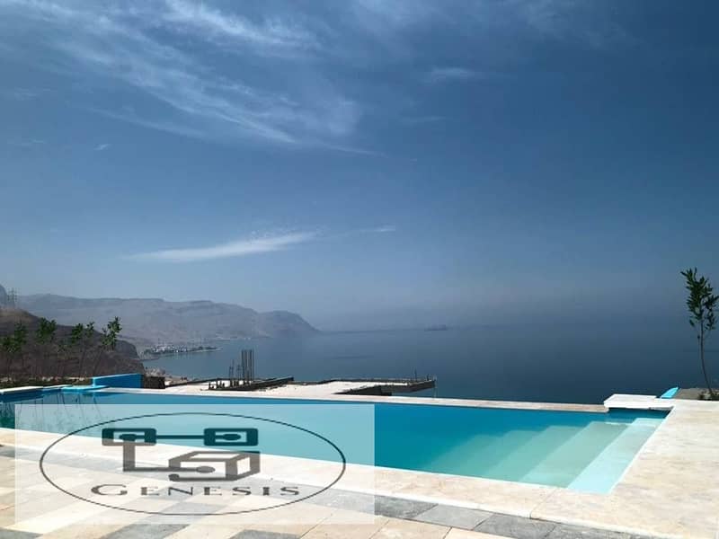 purchased a chalet in IL Monte Galala village, located in the heart of Ain Sokhna, directly on the sea, from Tatweer Misr 7