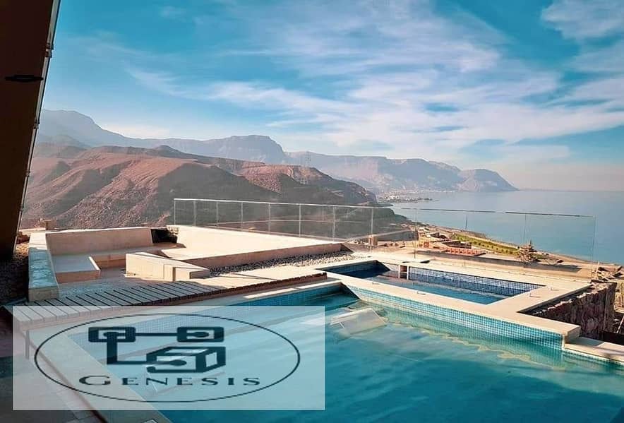 purchased a chalet in IL Monte Galala village, located in the heart of Ain Sokhna, directly on the sea, from Tatweer Misr 16