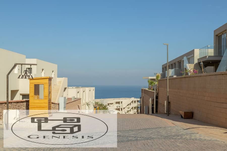 purchased a chalet in IL Monte Galala village, located in the heart of Ain Sokhna, directly on the sea, from Tatweer Misr 47