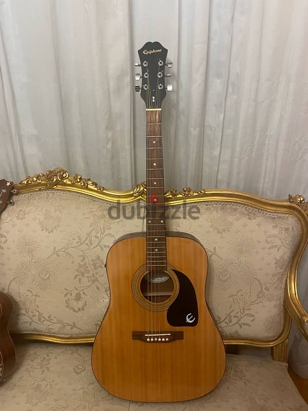 Epiphone acoustic guitar 5