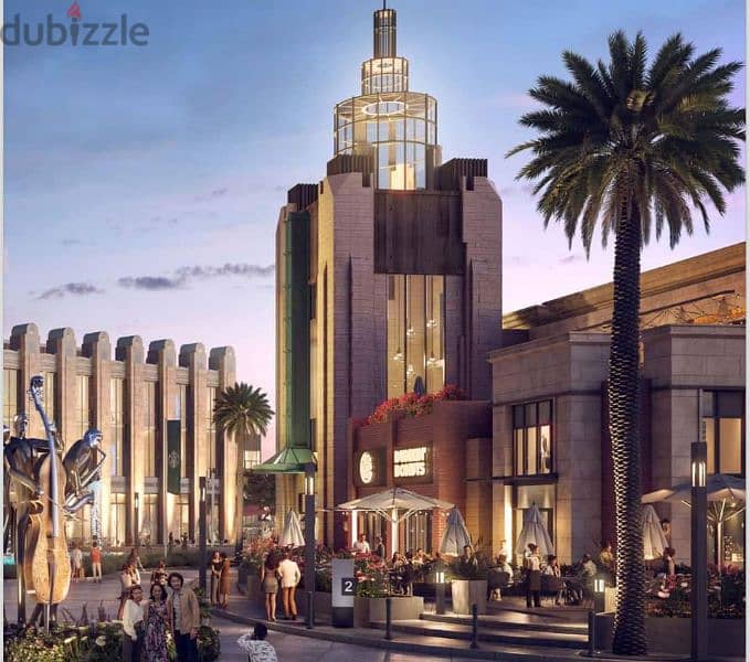 عيادة للبيع فى مدينتى 34م بالOpen Air Mall فيو ممتاز على البحيرات 3