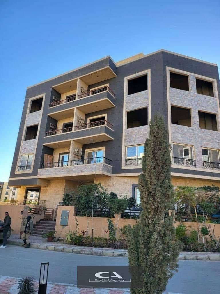 With a 10 % down payment, receive an apartment ready to live in the heart of the Fifth Settlement, Sephora Compound, with a view on the landscape. 2