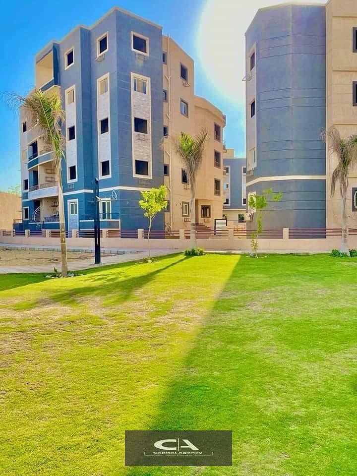 With a 10 % down payment, receive an apartment ready to move in with a 32 % discount on cash in the heart of the Fifth Settlement, Sephora Compound | 0