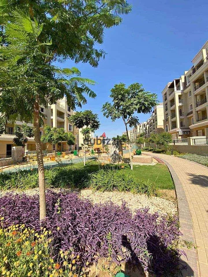 In front of Madinaty 3-bedrooms apartment for sale in installments in Sarai New Cairo 4