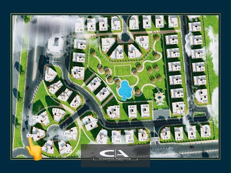 32 % discount on cash. Receive an apartment ready to move in, View Landscape, in the heart of the Fifth Settlement, Sephora Compound. 12