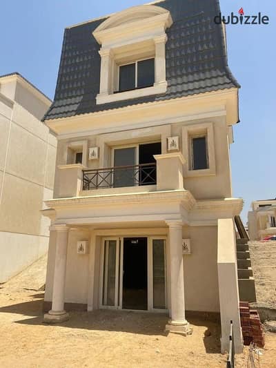 Villa for sale without down payment, longest payment period and soonest receipt in Mountain View in October with a view near the pyramids