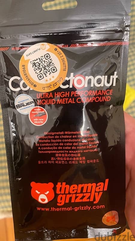 thermal grizzly conductonaut liquid metal 1