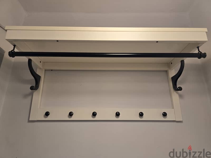 HEMNES IKEA hat and coat rack 1