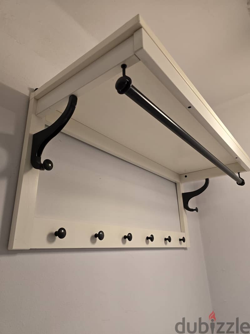 HEMNES IKEA hat and coat rack 2