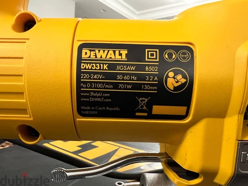 منشار اركت ديوالت Dewalt DW331 صناعه تشيكي 6