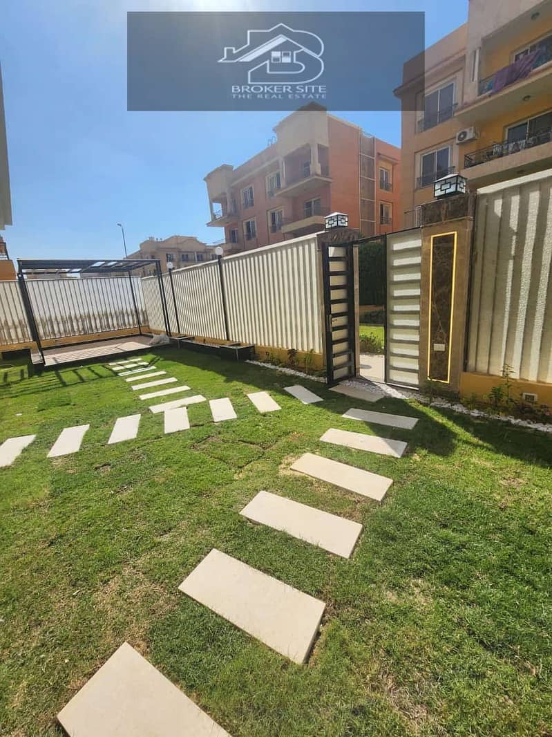 apartment for sale, ground floor with garden, in Al Khamayel, Sheikh Zayed 1