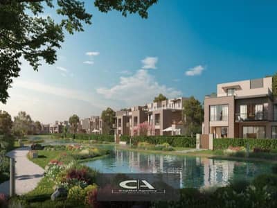 شقه للبيع  بمقدم 5% فقط في كمبوند جاردن ليكس بجوار بالم هيلز - فيو علي اللاند سكيب واللاجون  | Garden Lakes