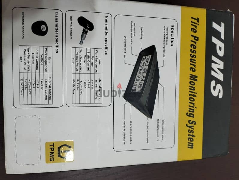 TPms جهاز حساسات كاوتش وارد الخارج 5