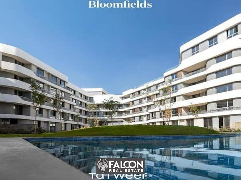 Apartment For Sale Fully finished For Sale Bloomfields New Cairo Mostakble City 5% Dp Install 10years 9