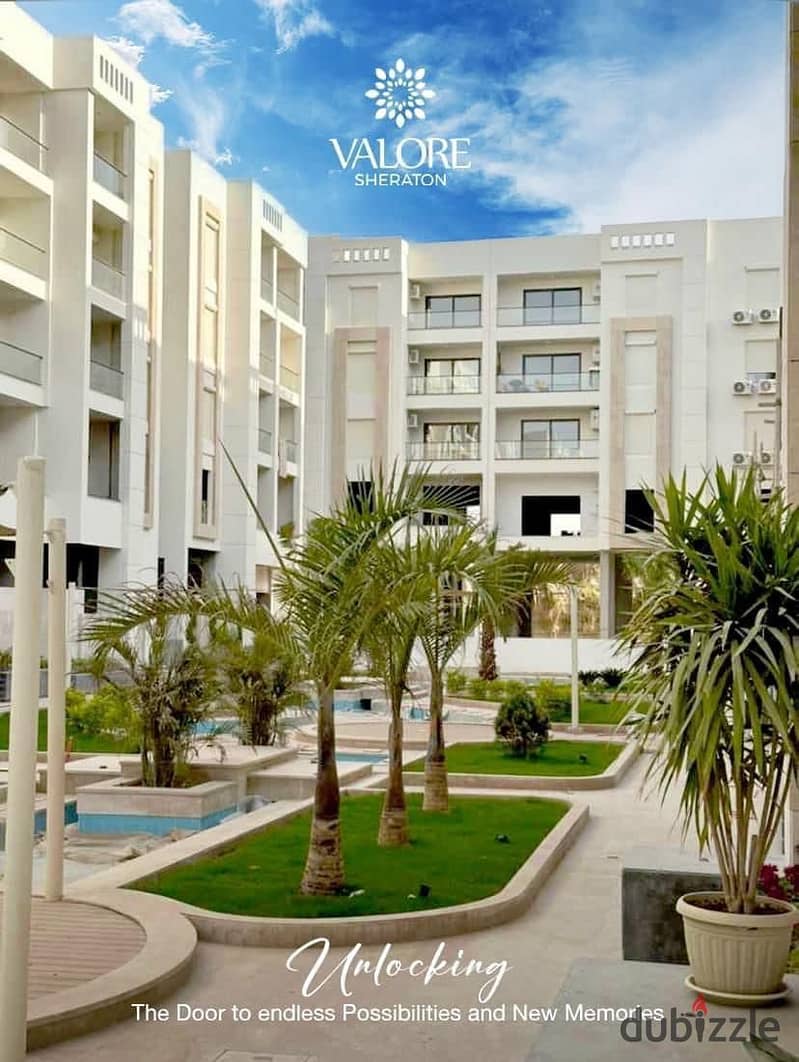 Apartment for sale in Valore Sheraton Compound finished with air conditioners 9