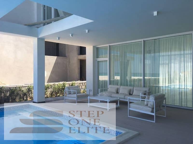 Sea view chalet for sale in the most important projects of Ain Sokhna at a very special price 10