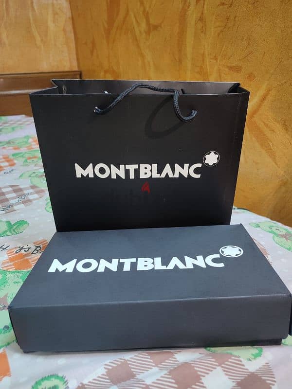 New wallet and belt montblanc 2