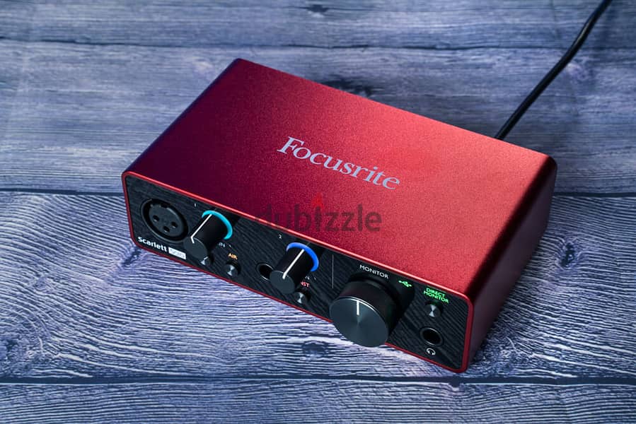 واجهة صوتية USB من نوع Focusrite Scarlett Solo (الجيل الثالث) مستعملة 4