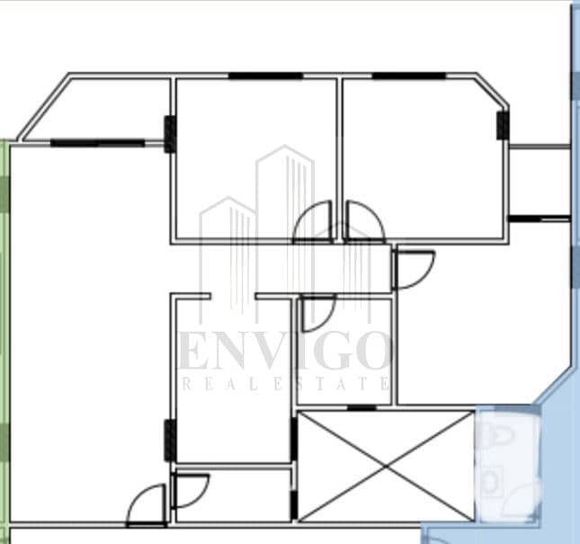 Apartment for sale, 150 sqm, semi-finished, in North Lotus - Fifth Settlement 4