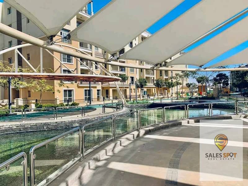 شقة 121 متـر للبيع بكمبوند Sarai - Prime location بدقايق للتجمع الخامس واستفاد بخصم 42% علي الكاش  6