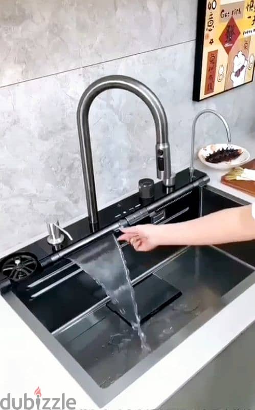 Smart kitchen sink / حوض مطبخ سمارت 1