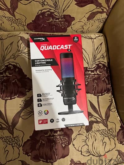 hyperx Quadcast s شبه جديد