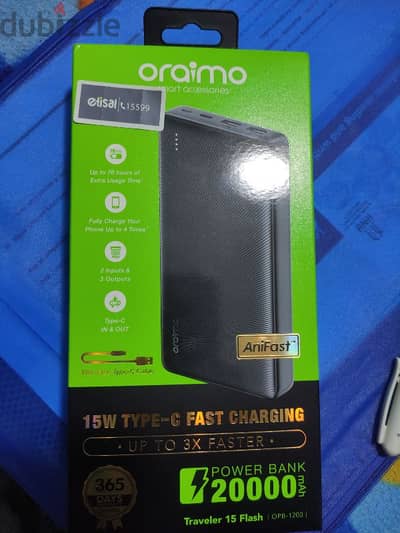 oraimo 20000 15w