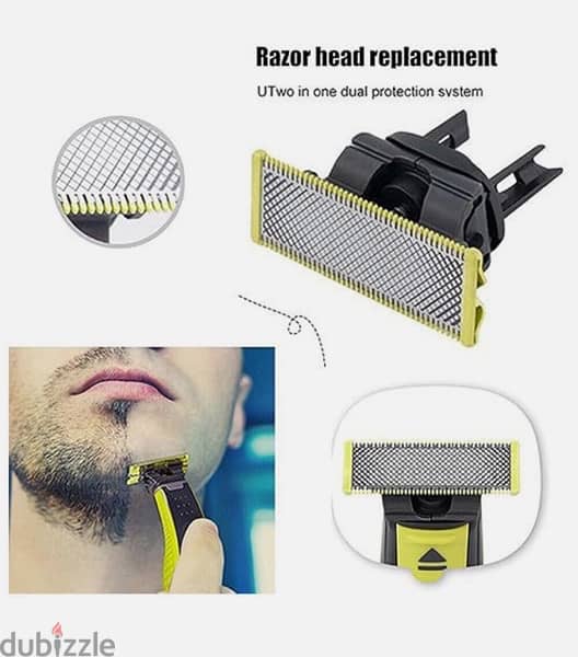 ‏  Replacement Blades لماكينة حلاقة فيلبس - 3 شفرات تدوم حتى سنة كاملة 2