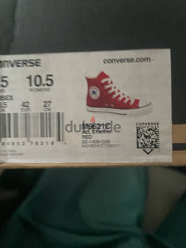 converse all stars red orignal 3