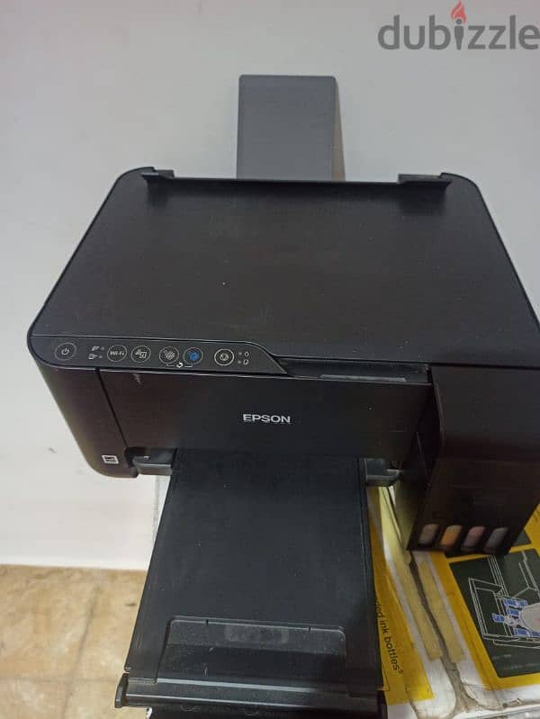 بحاله الزيرو  Epson printer ومكبس 40*40 ومكبس مجات ماليزي 1