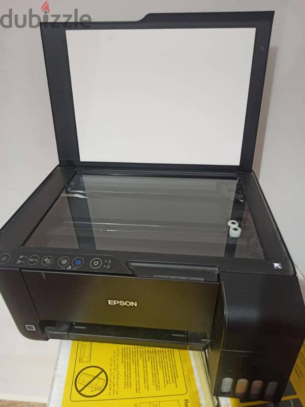 بحاله الزيرو  Epson printer ومكبس 40*40 ومكبس مجات ماليزي 4