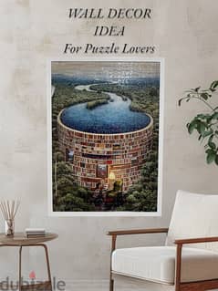 puzzle wall decor 0