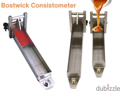 جهاز قياس اللزوجة للمواد الغذائية - Bostwick viscosity meter