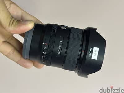 lens sony 20m gm