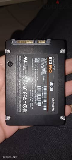 Hard disk Samsung 500GB 870 EVO 0